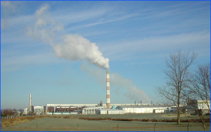 Smokestack illustrating Air Quality Testing, Monitoring, Kenvirons, Civil & Environmental Engineers Frankfort Kentucky